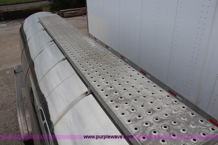 image for item G5233 1982 Walker stainless steel tanker trailer