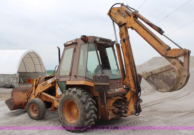 image for item G5238 Case 580 Super E backhoe