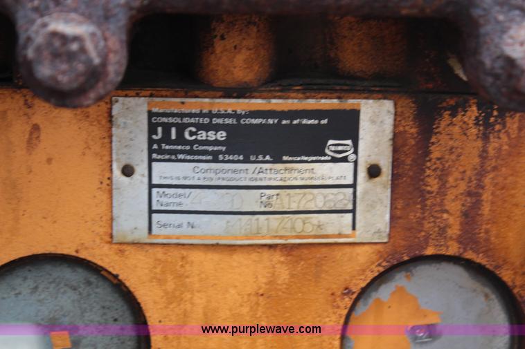 image for item G5238 Case 580 Super E backhoe