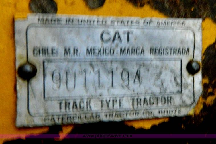 image for item G7885 1952 Caterpillar D6 dozer