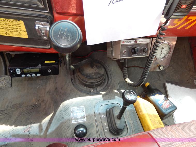 image for item H3053 1978 Chevrolet Custom Deluxe 30 mini pumper firetruck