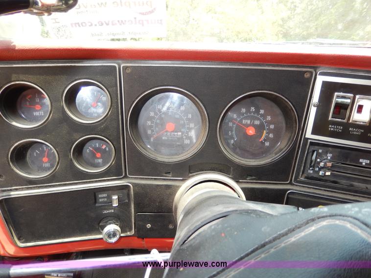 image for item H3053 1978 Chevrolet Custom Deluxe 30 mini pumper firetruck