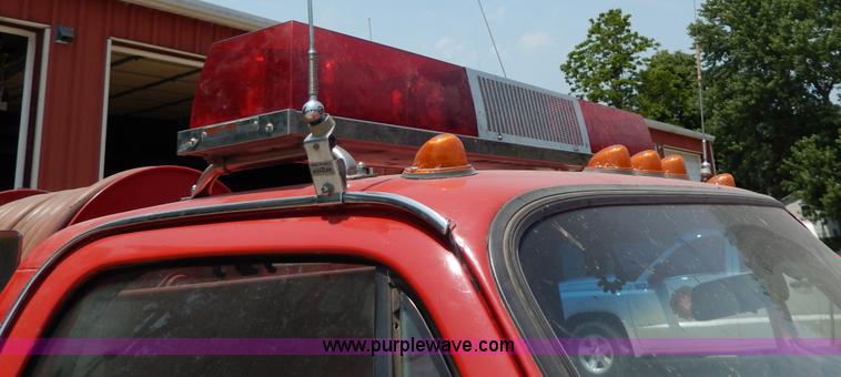 image for item H3053 1978 Chevrolet Custom Deluxe 30 mini pumper firetruck