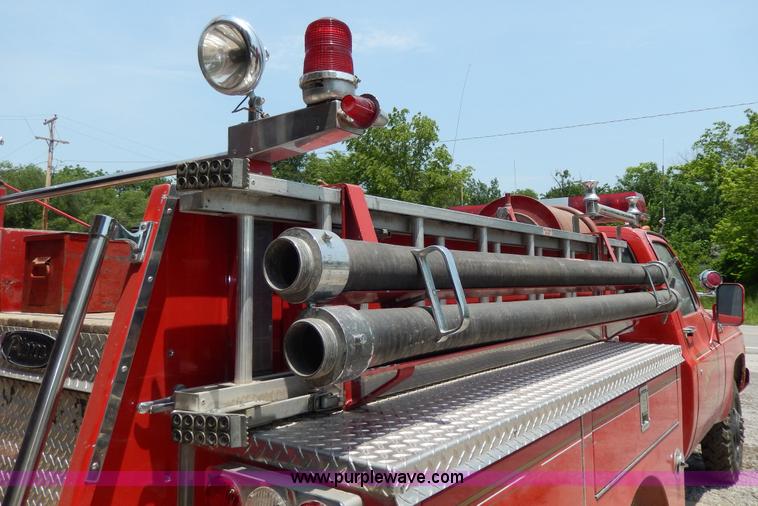 image for item H3053 1978 Chevrolet Custom Deluxe 30 mini pumper firetruck