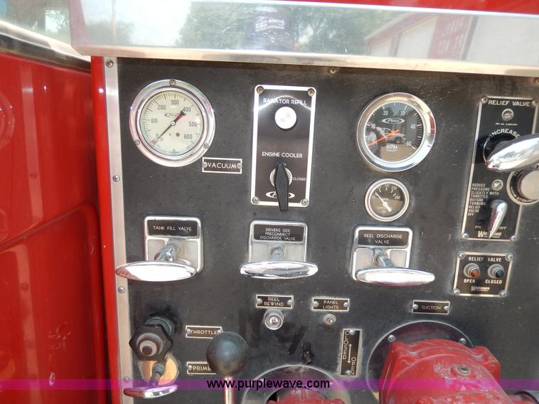 image for item H3053 1978 Chevrolet Custom Deluxe 30 mini pumper firetruck