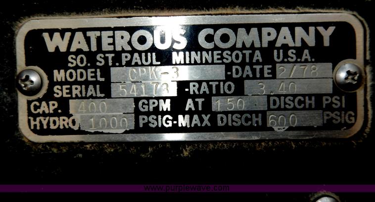 image for item H3053 1978 Chevrolet Custom Deluxe 30 mini pumper firetruck