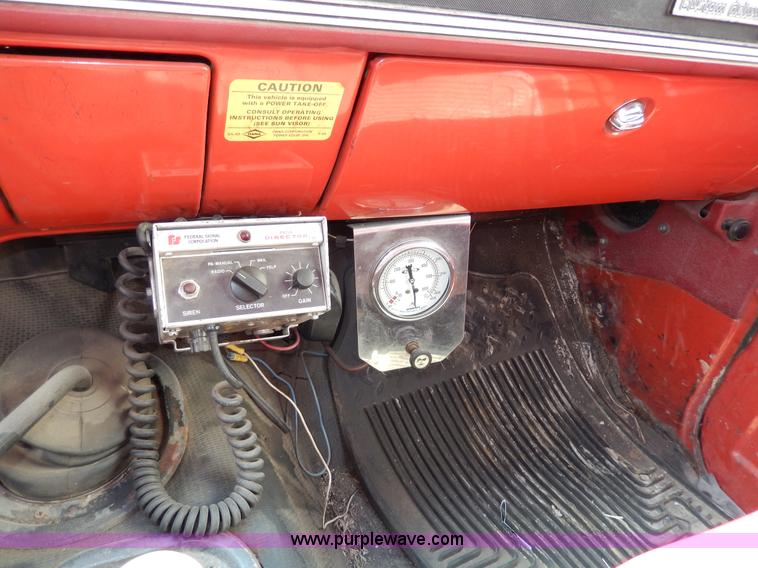 image for item H3054 1979 Chevrolet Custom Deluxe 30 mini pumper firetruck