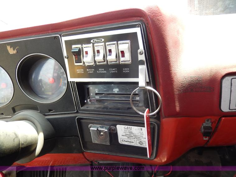 image for item H3056 1979 Chevrolet Custom Deluxe 30 mini pumper firetruck