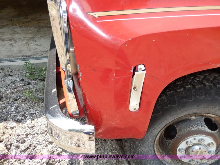 image for item H3056 1979 Chevrolet Custom Deluxe 30 mini pumper firetruck