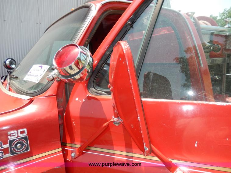 image for item H3056 1979 Chevrolet Custom Deluxe 30 mini pumper firetruck