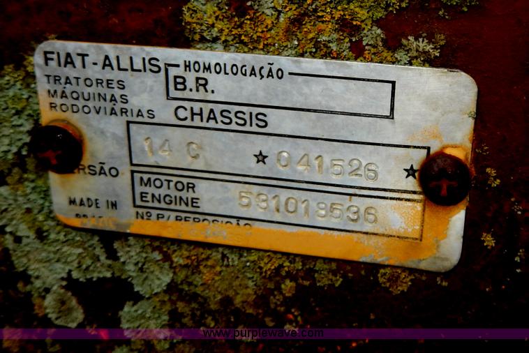 image for item H3057 Fiat-Allis 14C dozer