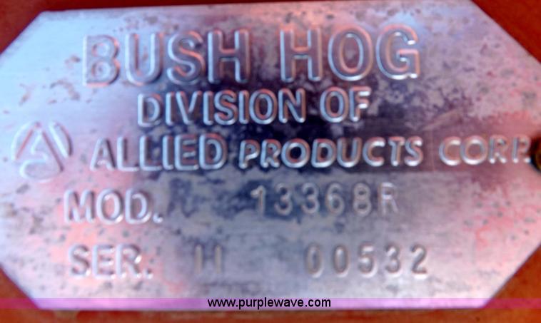 image for item H7030 Bush Hog 13368R 14' rotary mower