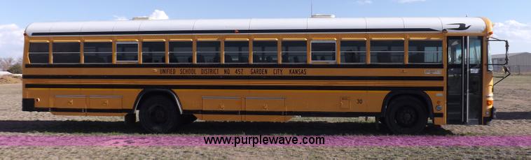 image for item H7121 1997 Blue Bird school bus