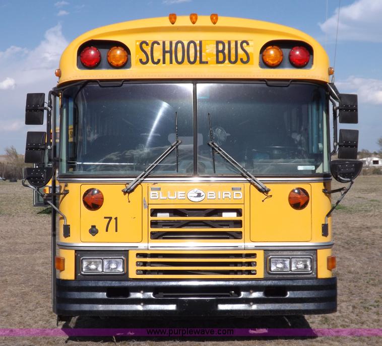 image for item H7122 1995 Blue Bird school bus