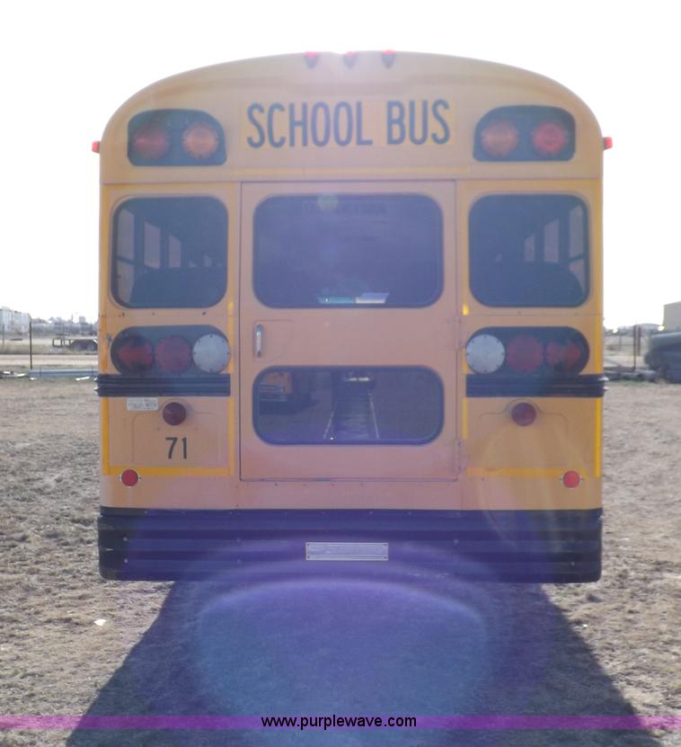 image for item H7122 1995 Blue Bird school bus