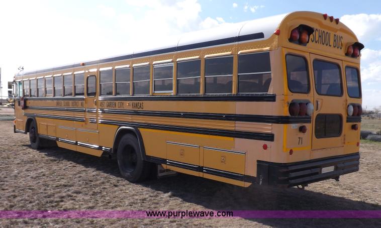 image for item H7122 1995 Blue Bird school bus