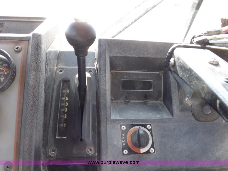 image for item H7122 1995 Blue Bird school bus