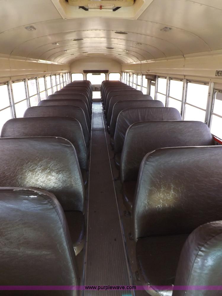 image for item H7122 1995 Blue Bird school bus