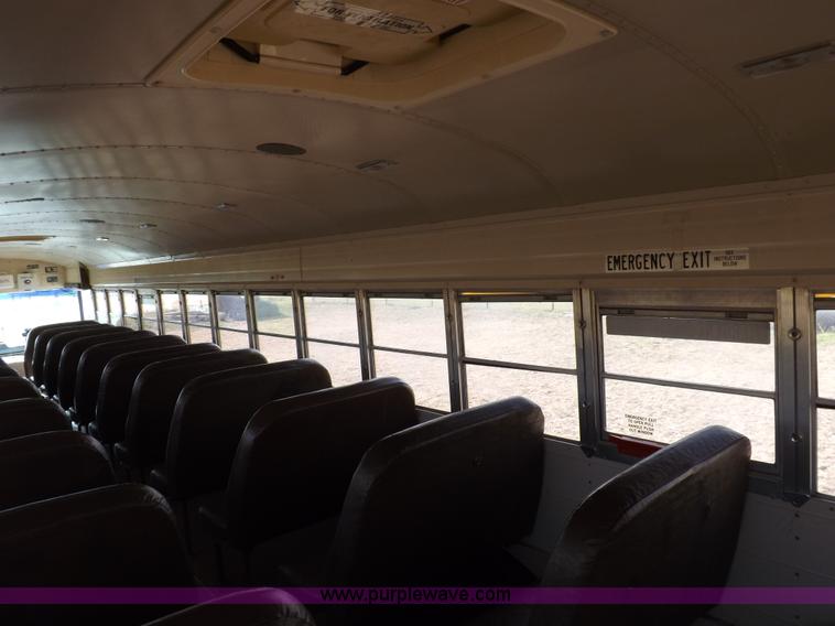 image for item H7122 1995 Blue Bird school bus