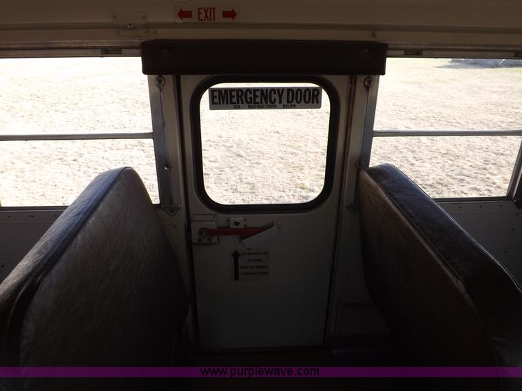 image for item H7122 1995 Blue Bird school bus