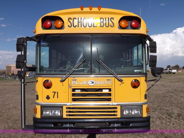image for item H7122 1995 Blue Bird school bus