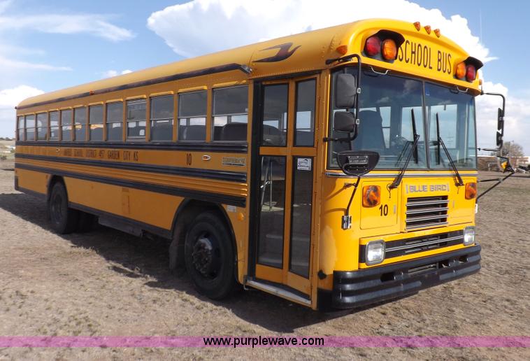 image for item H7123 1992 Blue Bird school bus