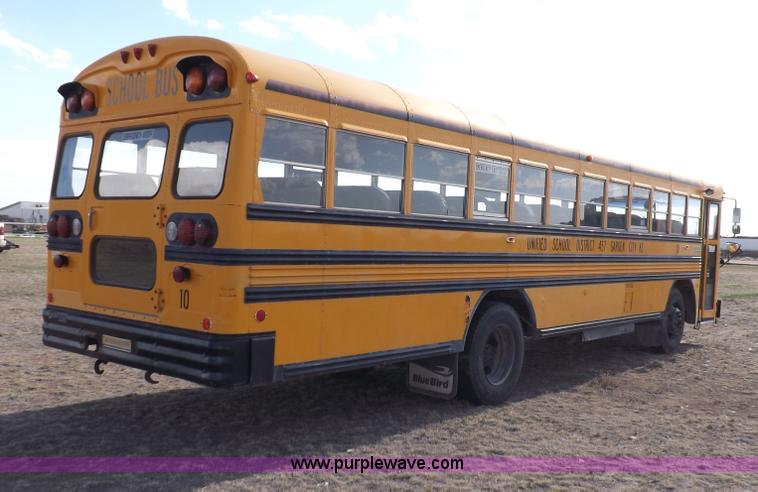 image for item H7123 1992 Blue Bird school bus