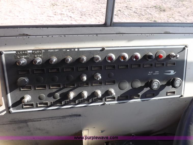 image for item H7123 1992 Blue Bird school bus