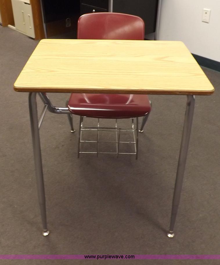 image for item H7126 Approximately 100 student desks