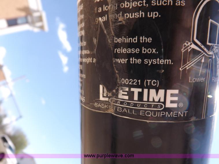 image for item H7128 (3) Lifetime adjustable basketball goal sets