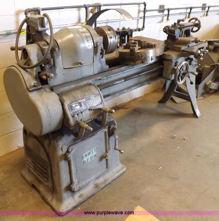 image for item H7142 Southbend metal lathe
