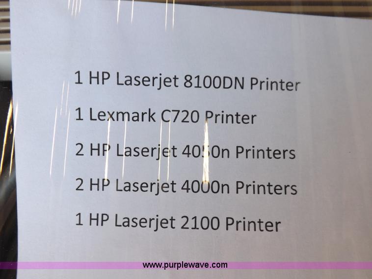 image for item H7147 Assorted printers