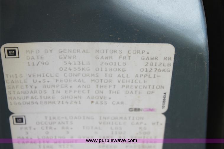 image for item H7454 1991 Cadillac Brougham