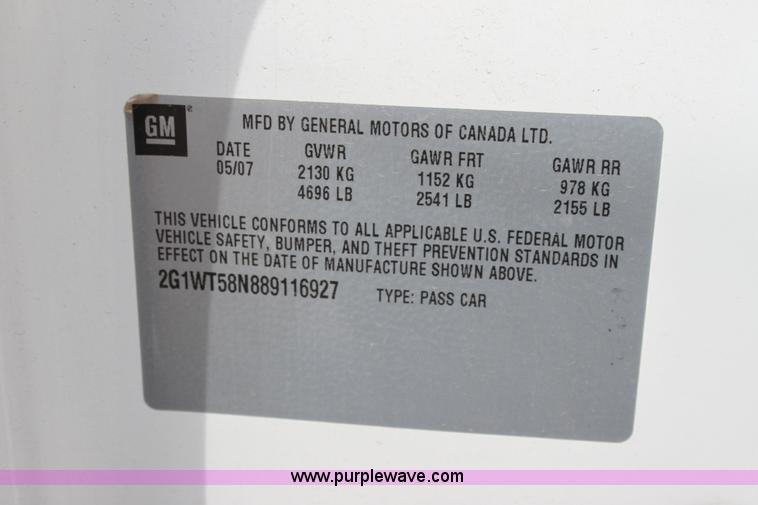 image for item H7457 2008 Chevrolet Impala LT