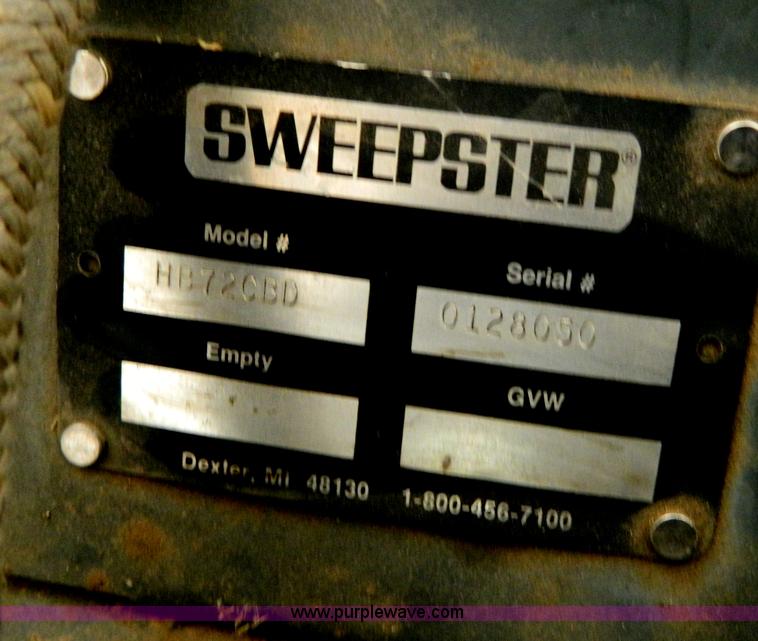 image for item W9002 Sweepster sweeper
