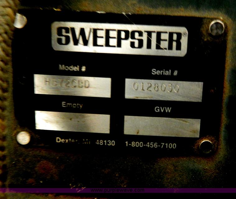 image for item W9002 Sweepster sweeper