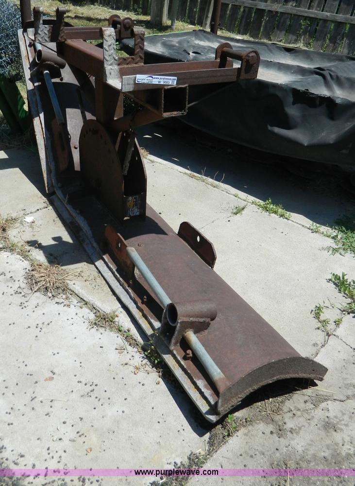 image for item W9003 Shop built plow blade