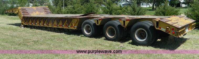 image for item Y9264 1975 Load King low boy trailer