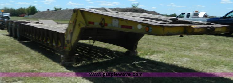 image for item Y9264 1975 Load King low boy trailer