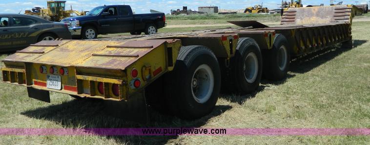 image for item Y9264 1975 Load King low boy trailer
