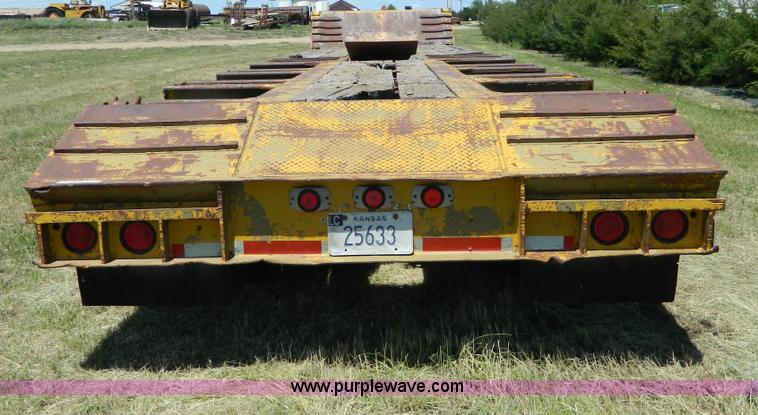 image for item Y9264 1975 Load King low boy trailer