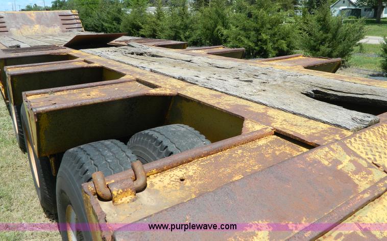 image for item Y9264 1975 Load King low boy trailer