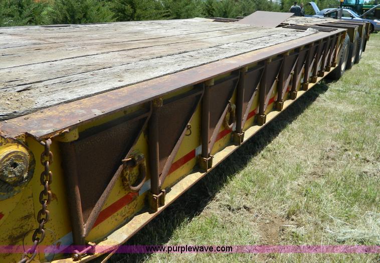 image for item Y9264 1975 Load King low boy trailer
