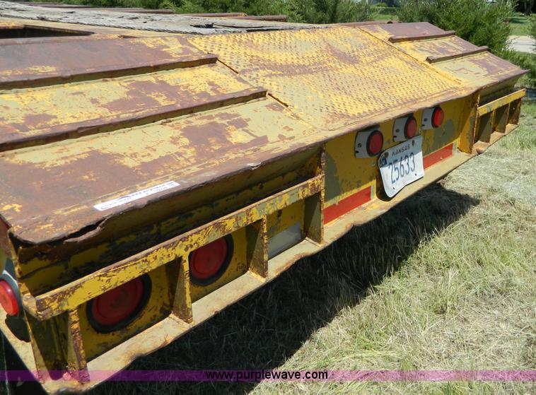 image for item Y9264 1975 Load King low boy trailer