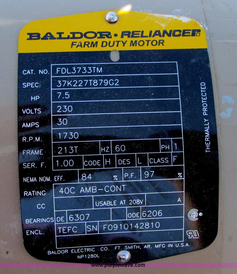 image for item A8547 Bafco 13-45 belt conveyor