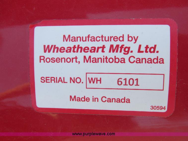 image for item A8548 2010 Wheatheart SA1371 grain auger
