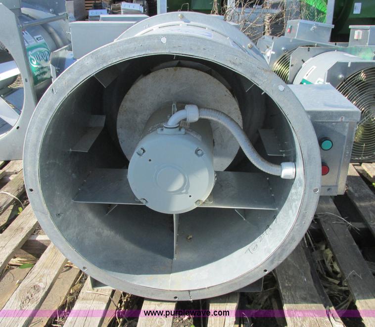 (2) assorted grain bin fans in Kensington, MN Item A8568 sold