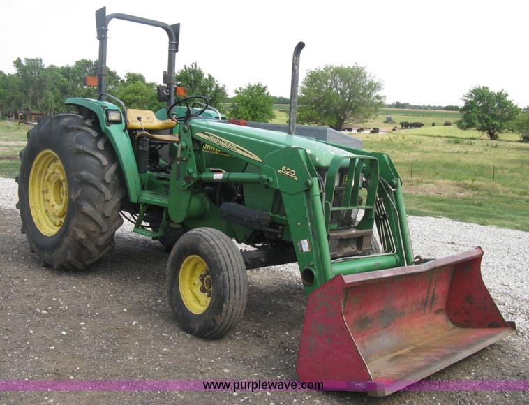 image for item D8400 1998 John Deere 5510 tractor