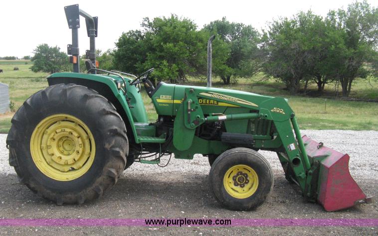 image for item D8400 1998 John Deere 5510 tractor