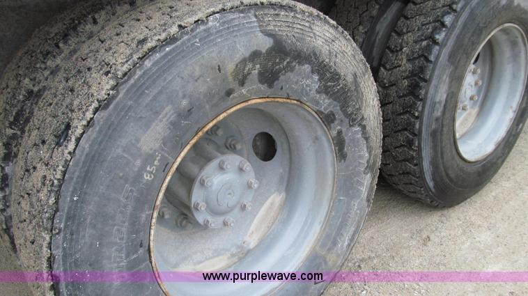 image for item E3997 1987 Peterbilt 357 flatbed truck